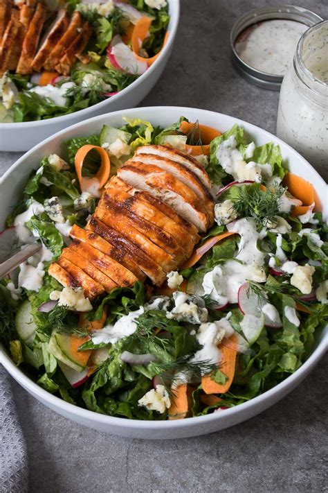 Buffalo Chicken Salads - calories, carbs, nutrition