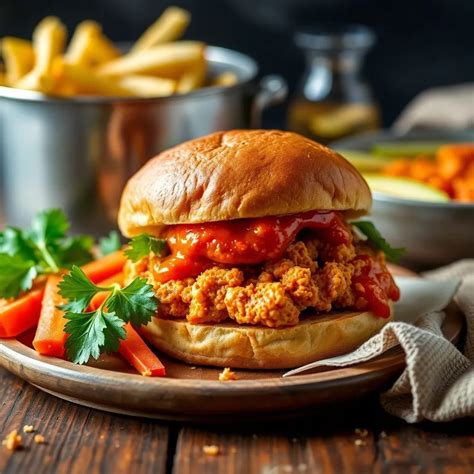 Buffalo Chicken Sandwich (3995.0) - calories, carbs, nutrition