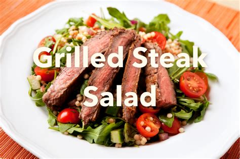 Buffalo Ranch Grilled Beef Salad - calories, carbs, nutrition