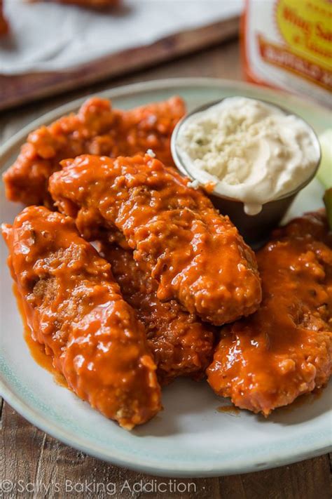 Buffalo-Style Chicken Fingers - calories, carbs, nutrition