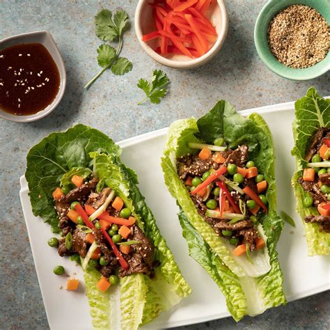 Bulgogi Meatball in a Lettuce Wrap - calories, carbs, nutrition