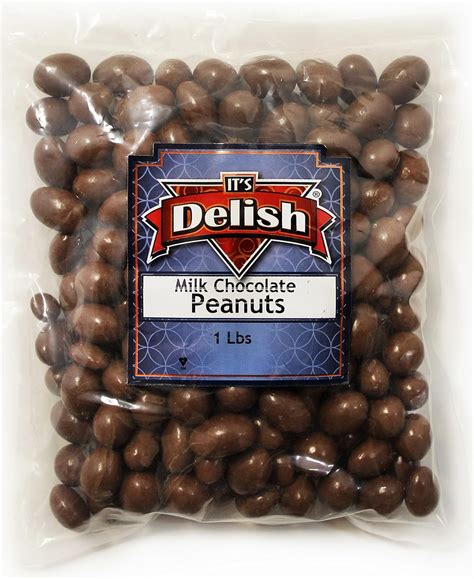 Bulk Snack Chocolate Dipped Peanuts 1 oz - calories, carbs, nutrition