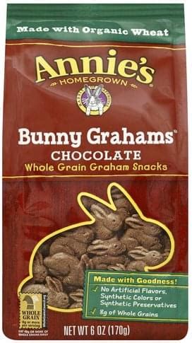 Bunny Grahams Chocolate - calories, carbs, nutrition