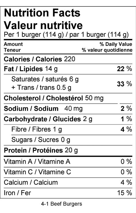 Burger Patty Beef Mushroom 3:1 - calories, carbs, nutrition