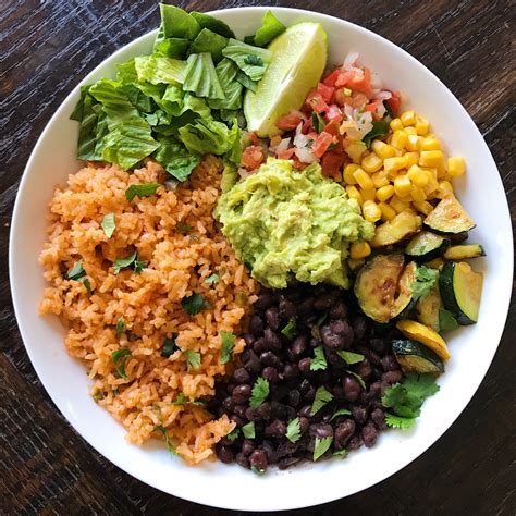 Burrito Bowl Veggie - calories, carbs, nutrition