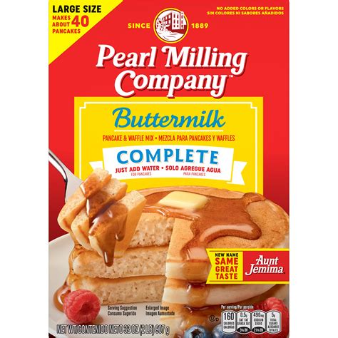 Buttermilk Complete Pancake and Waffle Mix - calories, carbs, nutrition