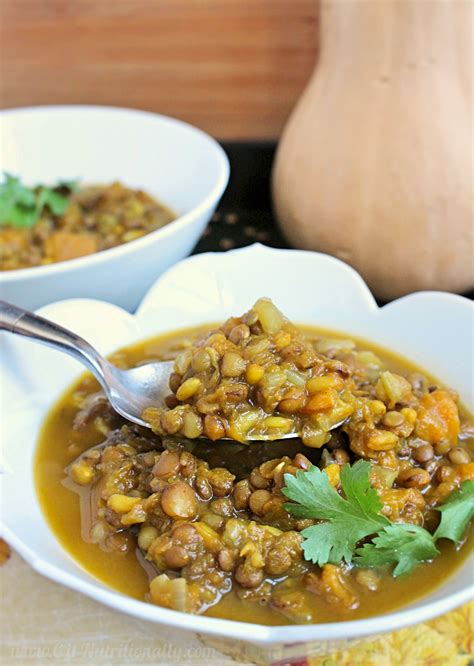 Butternut Squash & Lentils 8 oz - calories, carbs, nutrition