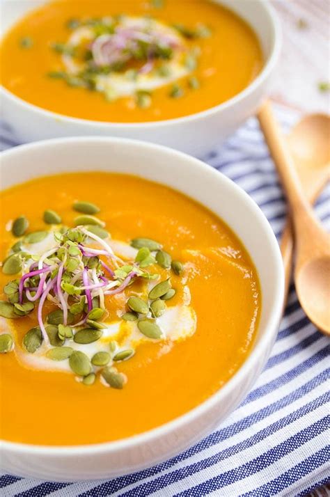 Butternut Squash & Sweet Potato Soup - calories, carbs, nutrition