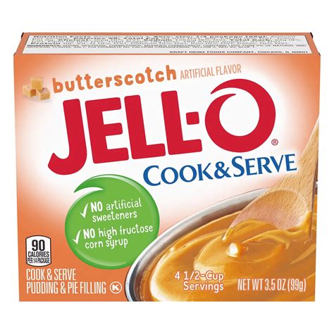 Butterscotch Pudding Mix - calories, carbs, nutrition