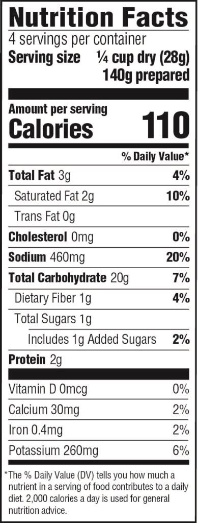 Buttery Homestyle - calories, carbs, nutrition