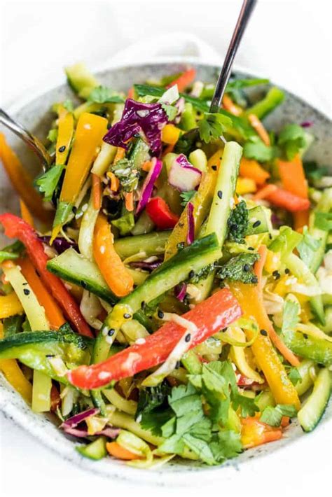 Cabbage, Cucumber & Mango Slaw - calories, carbs, nutrition