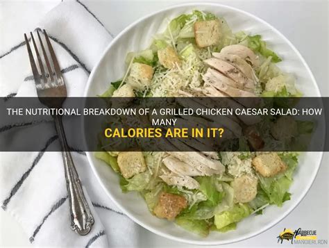 Caesar Chicken Salad - calories, carbs, nutrition