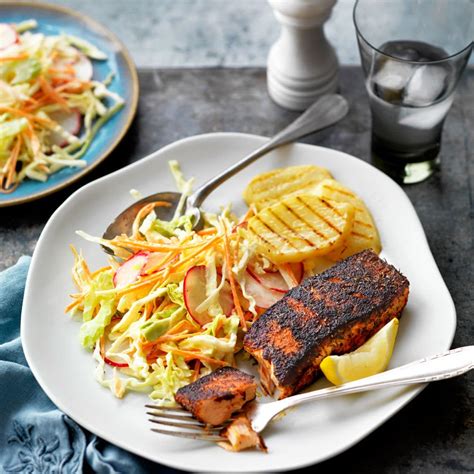 Cajun Blackened Salmon WW Thin (37000.0) - calories, carbs, nutrition