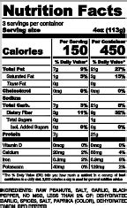 Cajun Peanut Rice - calories, carbs, nutrition