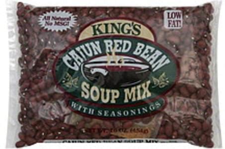 Cajun Red Bean Soup (68418.0) - calories, carbs, nutrition