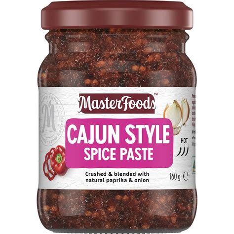 Cajun Seasoning Paste - calories, carbs, nutrition