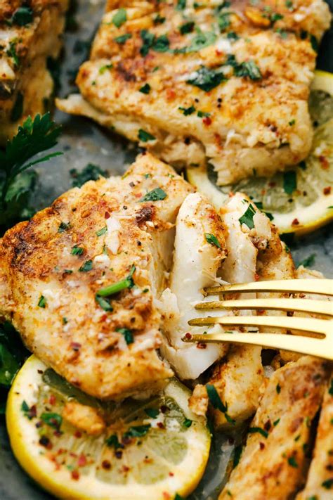 Cajun Style Baked Cod Filet - calories, carbs, nutrition