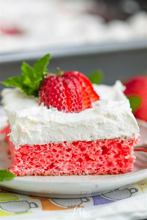 Cake, Jello (Bostwick) - calories, carbs, nutrition