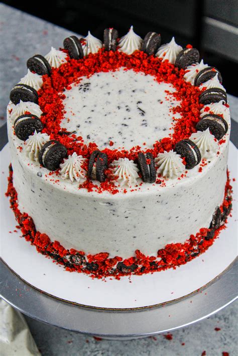 Cake Red Velvet & Oreo HSP SLC=4x8 - calories, carbs, nutrition