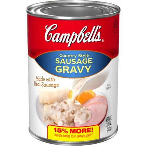 CAMPBELL'S Country Style Cream Gravy - calories, carbs, nutrition