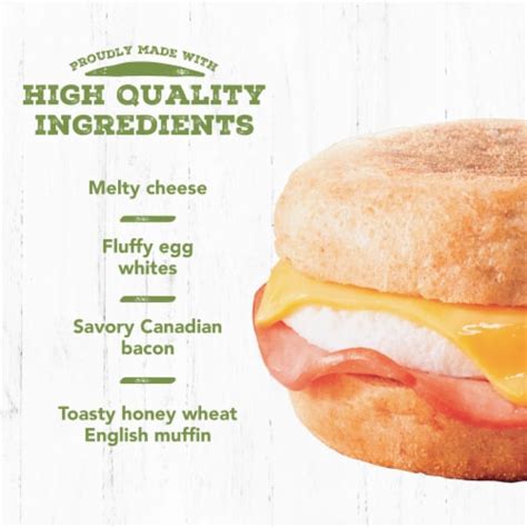Canadian Bacon, Cheese, Egg Muffin Sandwich - calories, carbs, nutrition