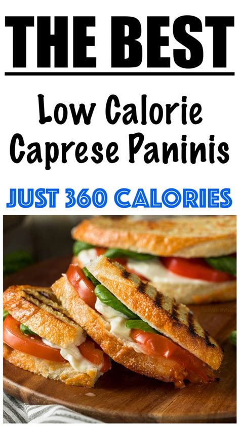 Caprese Panini - calories, carbs, nutrition