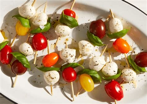 Caprese Skewers - calories, carbs, nutrition