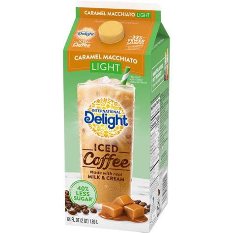 Caramel Macchiato Light Iced Coffee - calories, carbs, nutrition