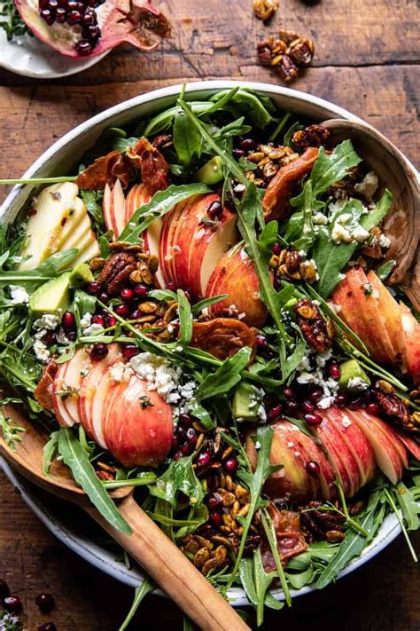 Caramelized Apple and Feta Salad - calories, carbs, nutrition