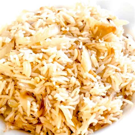 Caramelized Onion Rice - calories, carbs, nutrition