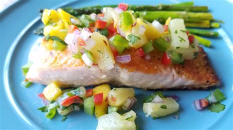 Caribbean Chill & Grill Salmon, with Salsa - calories, carbs, nutrition