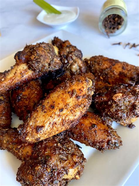 Caribbean Jerk Chicken Wings - calories, carbs, nutrition