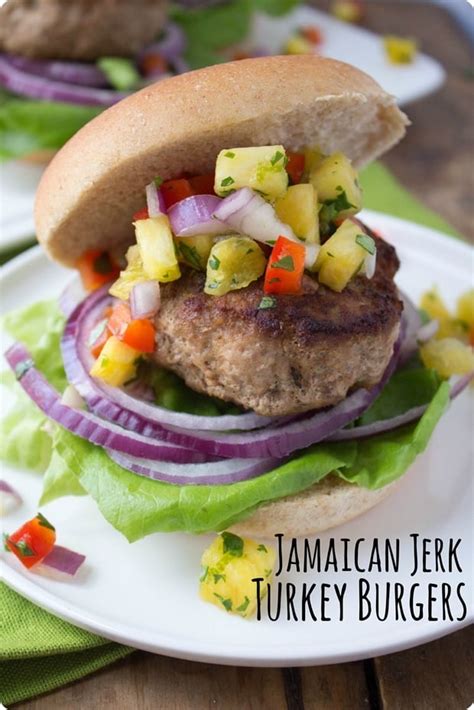 Caribbean Turkey Burger - calories, carbs, nutrition