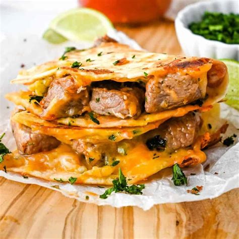 Carne Asada Quesadilla - calories, carbs, nutrition