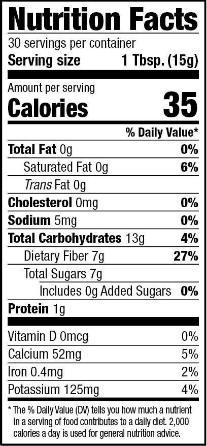 Carob Chip - calories, carbs, nutrition