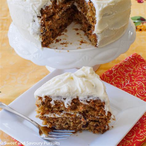 Carrot Cake with Cream Cheese Frosting - calories, carbs, nutrition