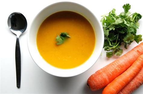 Carrot & Fresh Coriander Soup - calories, carbs, nutrition