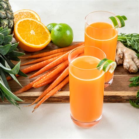 Carrot Orange Pineapple Juice 12 oz - calories, carbs, nutrition