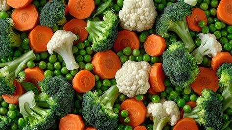 Carrots, Cauliflower & Peas, Steamed - calories, carbs, nutrition