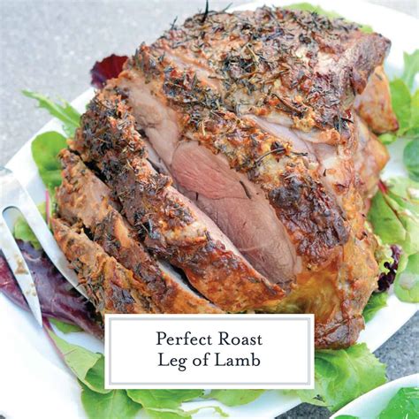 Carved Dijon Herb Roasted Leg of Lamb Platter - calories, carbs, nutrition