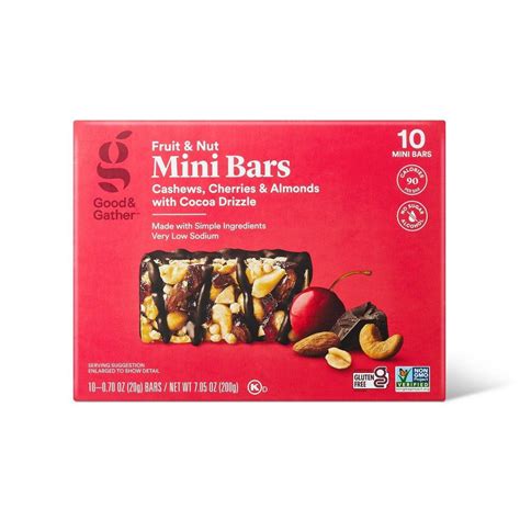 Cashew & Almond Whole Fruit & Nut Bar (G.f.) - calories, carbs, nutrition