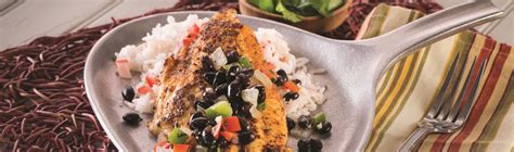 Catfish, Sofrito Black Beans & Rice - calories, carbs, nutrition