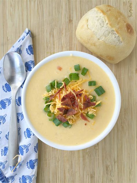 Cauliflower and Chive Soup - calories, carbs, nutrition