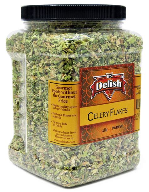 Celery flakes - Dried - calories, carbs, nutrition