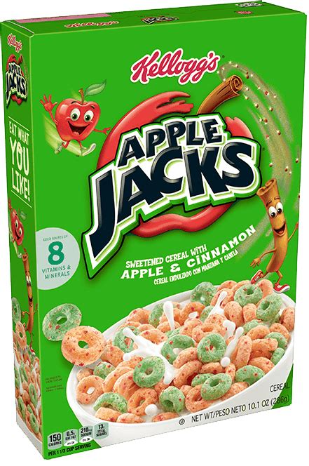 Cereal, Apple Jack, Kelloggs - calories, carbs, nutrition