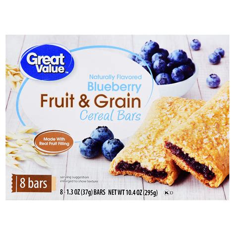 Cereal Bar (Blueberry) - calories, carbs, nutrition