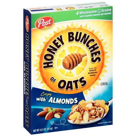 Cereal Bars - Honey Bunches Of Oats Cranberry Almond - calories, carbs, nutrition