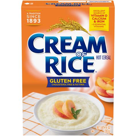 Cereal Cream of Rice 16 oz Ladle - calories, carbs, nutrition