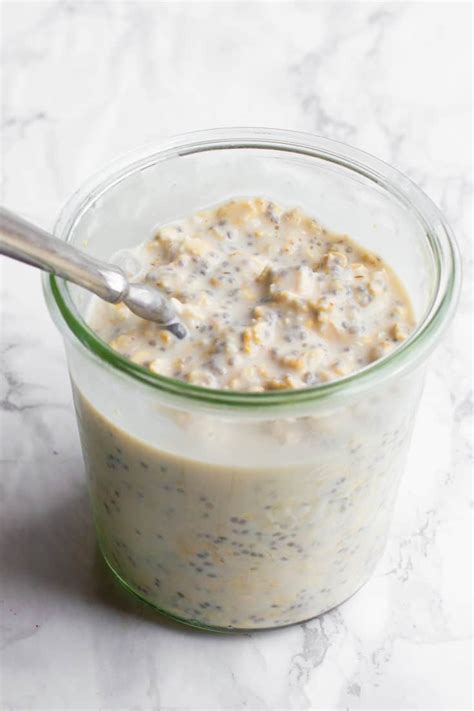 Cereal Overnight Oats Vanilla 1/2 Cup - calories, carbs, nutrition