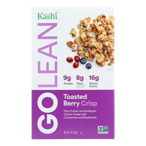 Cereals ready-to-eat, KASHI GOLEAN CRISP Toasted Berry Crumble - calories, carbs, nutrition